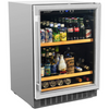 178 Can Beverage Cooler, Stainless Steel Door Trim BEV145SRE