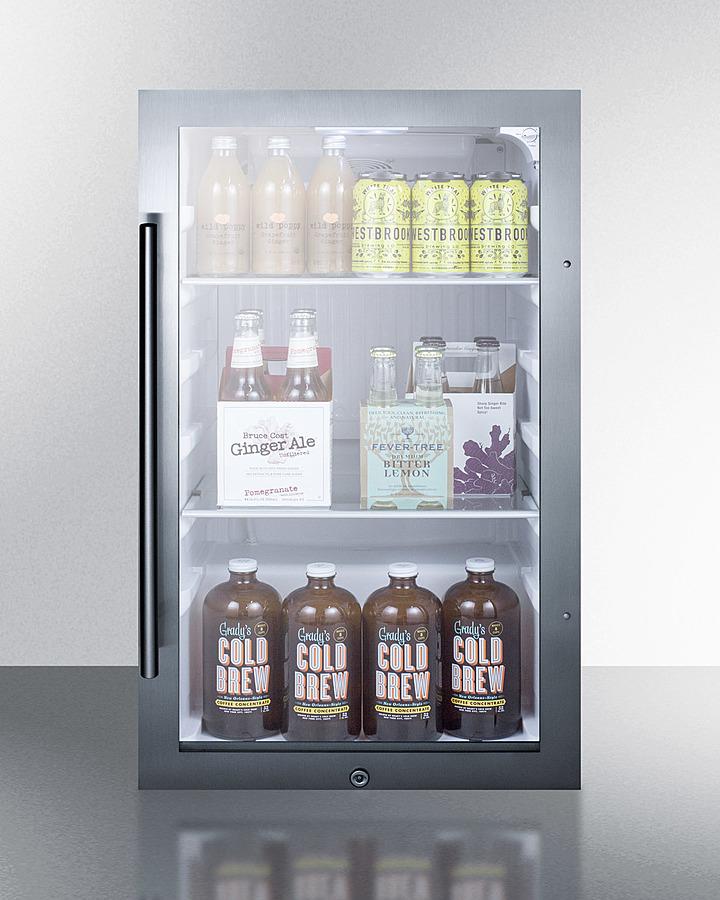 Summit ADA-Compliant Shallow-Depth Refrigerator