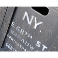 Crafters & Weavers New York City Graffiti Wine Cabinet CW8725-150