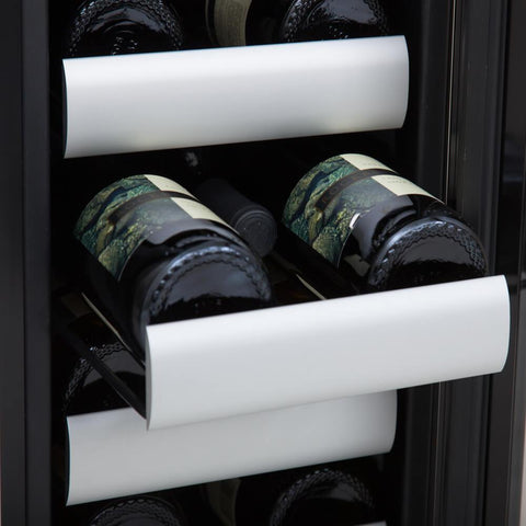 Whynter Elite 40 Bottle Seamless Stainless Steel Door Wine Cooler BWR-401DS