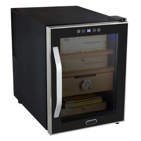 Whynter Elite Touch Control Stainless 1.2 cu.ft. Cigar Cooler Humidor CHC-122BD