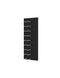Fusion HZ Label-Out Wine Wall Black Acrylic (3 Foot)