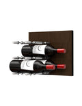 Fusion Panel Wine Rack—Dark Finish (3 to 9 Bottles)