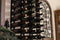 Straight Wall Rails – 1FT Metal Wine Rack (3 Bottles)