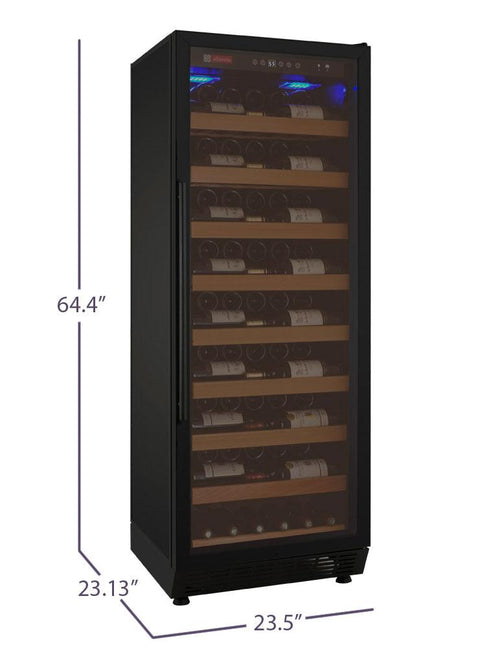 Allavino 24" Wide Vite II 99 Bottle Single Zone Wine Refrigerator YHWR115-1BR20