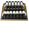Allavino 32" Wide Vite II Tru-Vino 277 Bottle Single Zone Black Left Hinge Wine Refrigerator YHWR305-1SL20