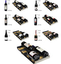 Allavino 24" Wide FlexCount II Tru-Vino 36 Bottle Dual Zone Black Wine Refrigerator VSWR36-2BF20