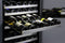 Allavino 24" Wide FlexCount II Tru-Vino 121 Bottle Dual Zone Stainless Steel Right Hinge Wine Refrigerator VSWR121-2SR20