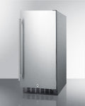 Summit 15" Wide Outdoor All-Refrigerator SPR316OSCSS
