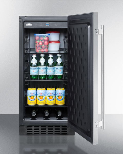 Summit 15" Wide Outdoor All-Refrigerator SPR316OS
