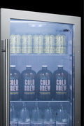 Summit Shallow Depth Indoor/Outdoor Beverage Cooler SPR489OS