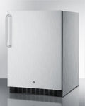 Summit 24" Wide Outdoor All-Refrigerator SPR627OSCSSTB