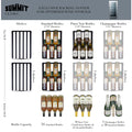 Summit 15" Wide Built-In Wine Cellar CL15WCCSS