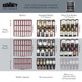 Summit 24" Wide Built-In Wine Cellar, ADA Compliant SWC530BLBISTCSSADA